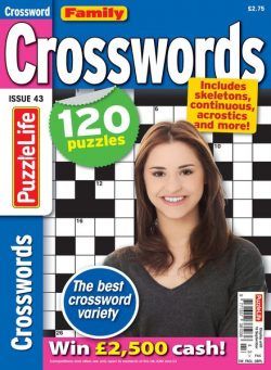 Family Crosswords – August 2021