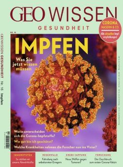 Geo Wissen Gesundheit – Nr.16 2021