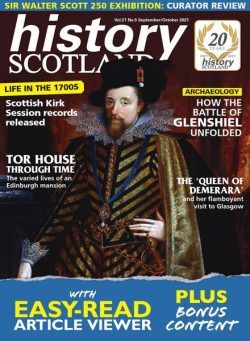 History Scotland – September-October 2021