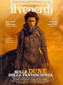 Il Venerdi di Repubblica – 13 Agosto 2021