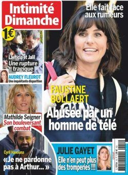 Intimite Dimanche – Aout-Octobre 2021