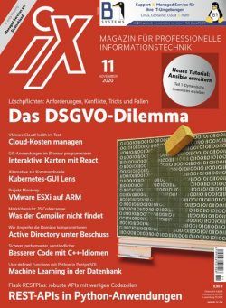 iX Magazin – November 2020