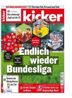 Kicker – 12 August 2021