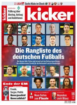 Kicker – 12 Juli 2021