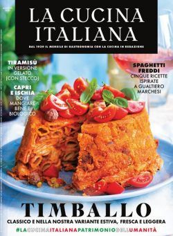 La Cucina Italiana – agosto 2021