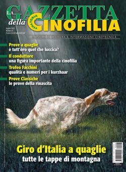 La Gazzetta Della Cinofilia Venatoria – agosto 2021