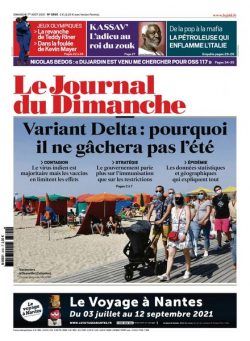 Le Journal du Dimanche – 01 aout 2021
