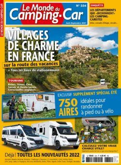 Le Monde du Camping-Car – aout 2021
