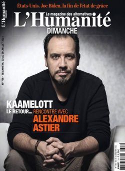 L’Humanite Dimanche – 22 Juillet 2021