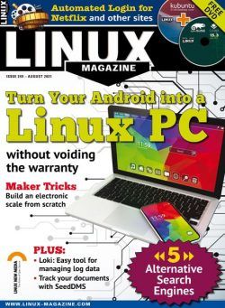 Linux Magazine USA – August 2021