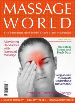 Massage World – Issue 106 – 11 October 2019
