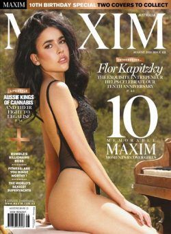 Maxim Australia – August 2021