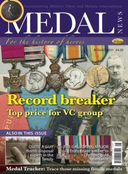 Medal News – July 2021