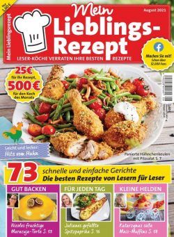 Mein Lieblingsrezept – 07 Juli 2021