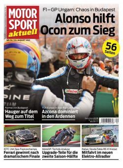 MOTORSPORT aktuell – 03 August 2021