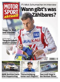 MOTORSPORT aktuell – 13 Juli 2021