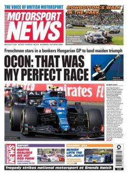 Motorsport News – August 05, 2021