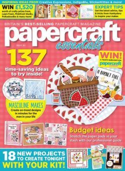 Papercraft Essentials – August 2021