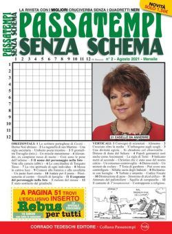 Passatempi Senza Schema – 03 agosto 2021