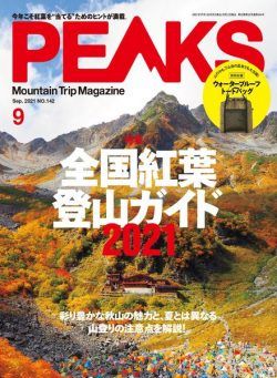 Peaks – 2021-08-01