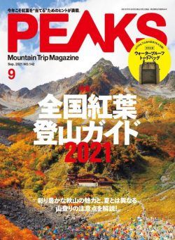 Peaks – 2021-08-01