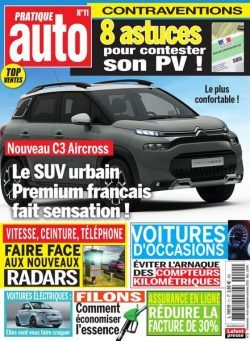 Pratique Auto – Aout-Octobre 2021