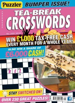 Puzzler Tea-Break Crosswords – July 2021