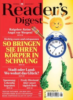 Reader’s Digest Schweiz – Juli 2021