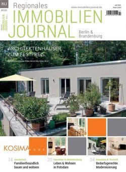 Regionales Immobilien Journal Berlin & Brandenburg – Juli 2021