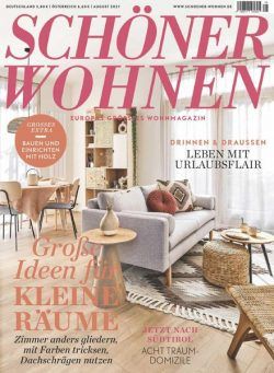 Schoner Wohnen – August 2021