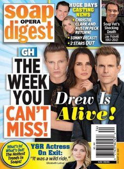 Soap Opera Digest – August 23, 2021