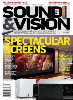 Sound & Vision – August 2021