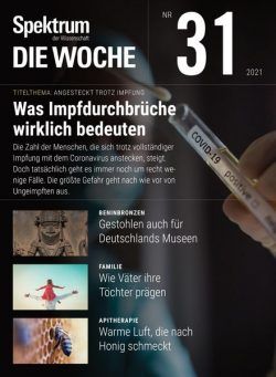 Spektrum – Die Woche – 05 August 2021