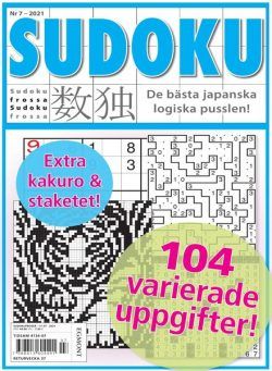 Sudoku Frossa – 12 augusti 2021