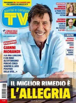 TV Sorrisi e Canzoni – 3 Agosto 2021