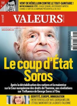 Valeurs Actuelles – 29 juillet 2021