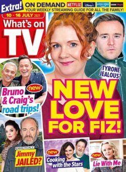 What’s on TV – 10 July 2021