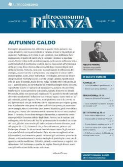 Altroconsumo Finanza – 31 Agosto 2021