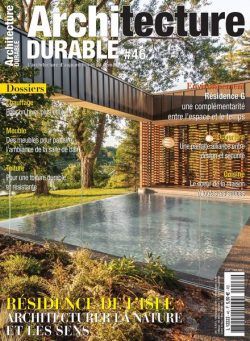 Architecture Durable – Aout-Septembre 2021