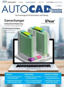 Autocad & Inventor Magazin – August-September 2021