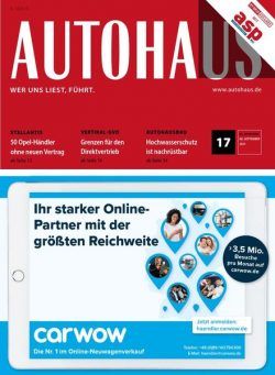 Autohaus – 02 September 2021