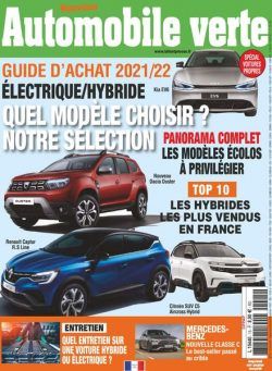 Automobile Verte – Septembre-Novembre 2021