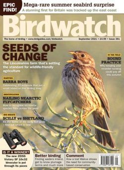 Birdwatch UK – September 2021