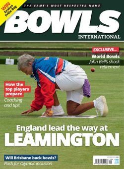 Bowls International – September 2021