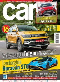 Car India – August 2021