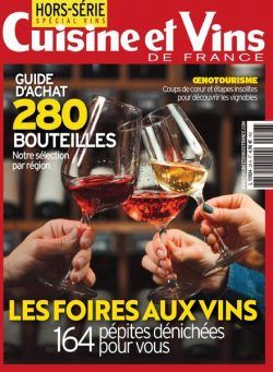 Cuisine et Vins de France – aout 2021