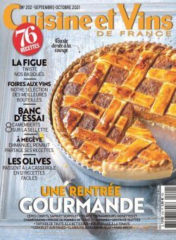 Cuisine et Vins de France – septembre 2021