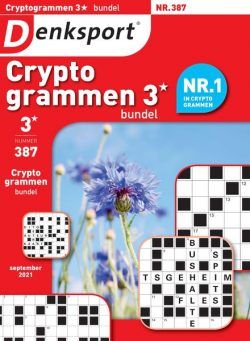 Denksport Cryptogrammen 3 bundel – 26 augustus 2021