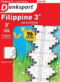 Denksport Filippine 3 Vakantieboek – augustus 2021