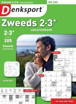Denksport Zweeds 2-3 vakantieboek – 16 september 2021